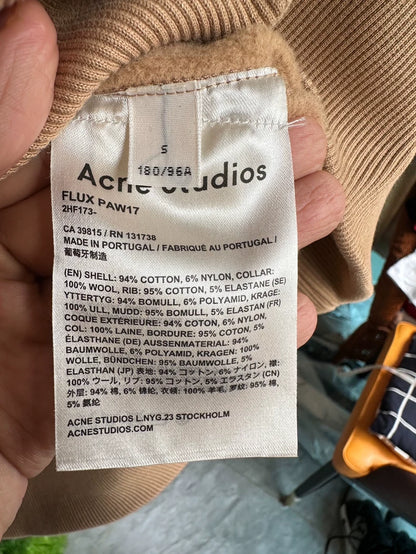 Acne Studios Knitted Panel Sweatshirt