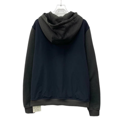 Hermes Black Hooded Sweatshirt with Pocket