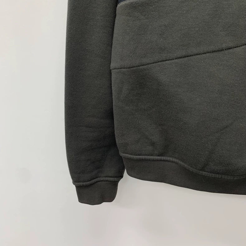 Hermes Black Hooded Sweatshirt with Pocket