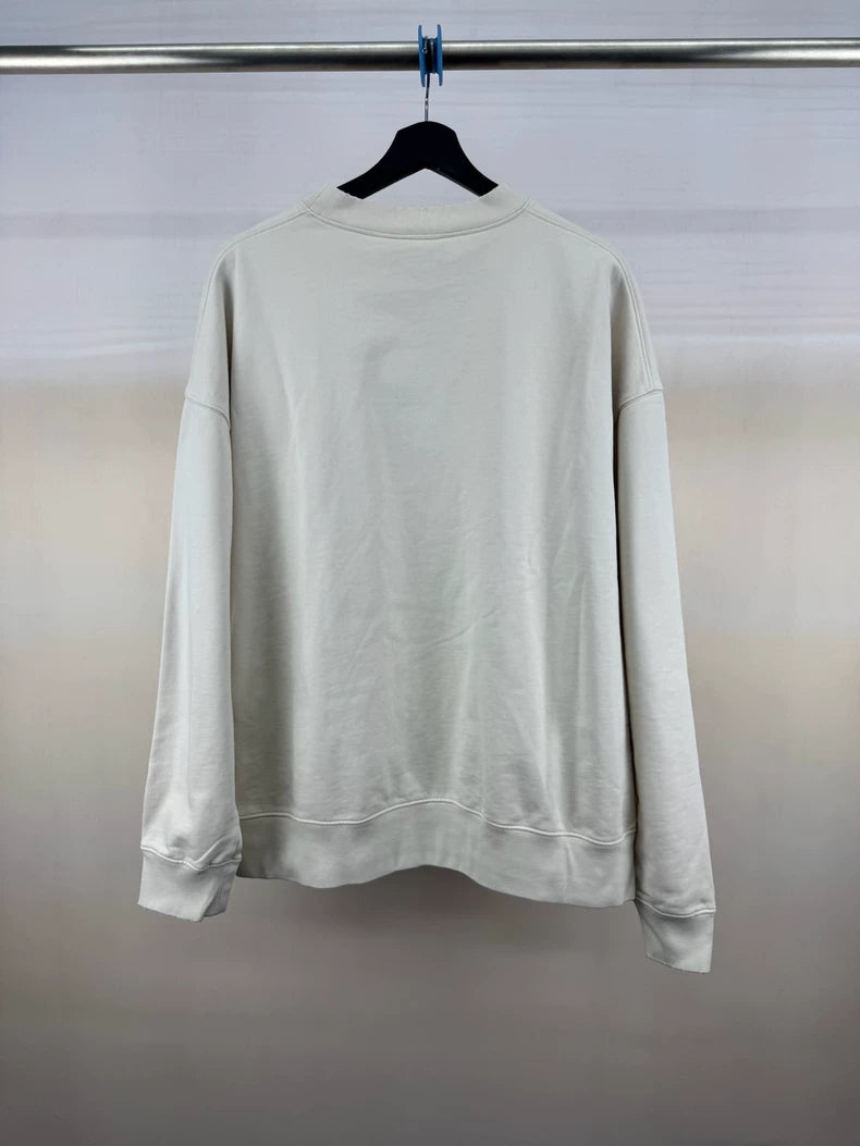 Balenciaga Snow Series Embroidered Logo Sweatshirt