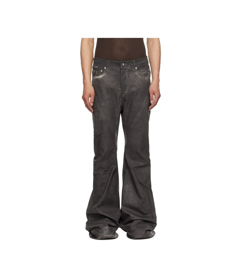 Rick Owens Bias Spiral Flare Jeans