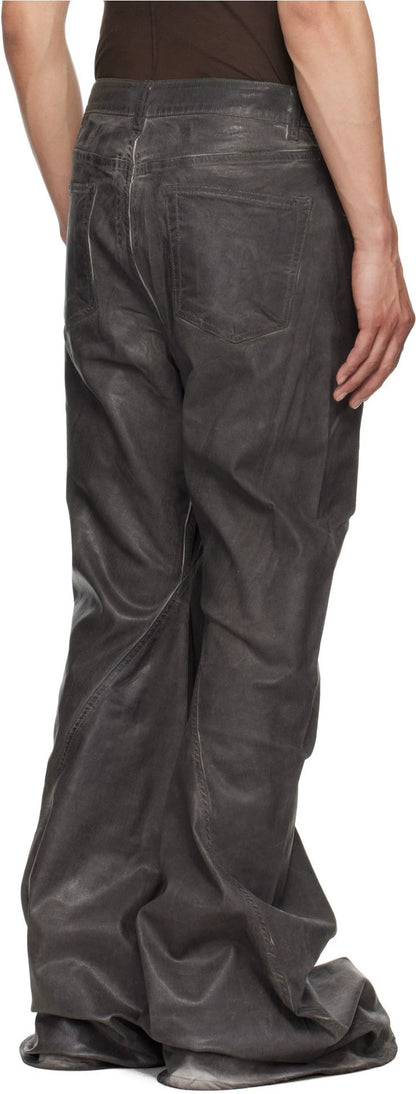 Rick Owens Bias Spiral Flare Jeans