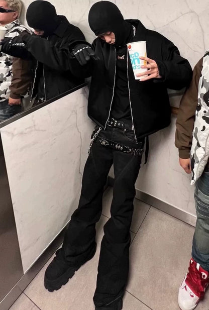 Rick Owens Bias Spiral Flare Jeans