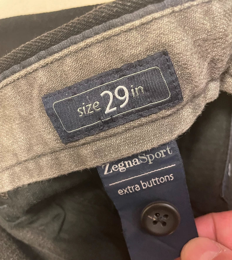 Ermenegildo Zegna Casual Black Jeans