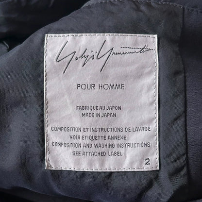 Yohji Yamamoto Dark Check Blazer