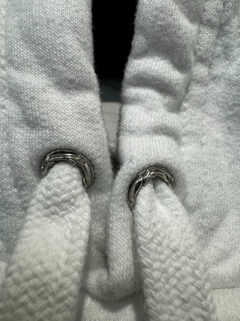 Chrome Hearts Colorful Cross Hoodie White