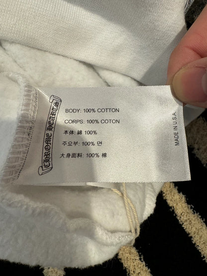 Chrome Hearts Colorful Cross Hoodie White