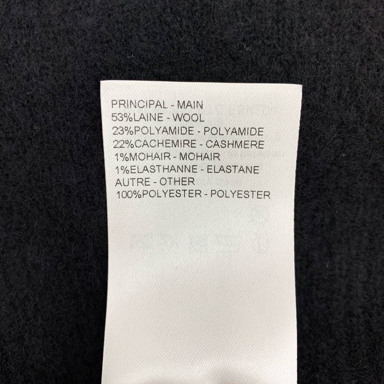 Louis Vuitton Black Logo Wool Sweater