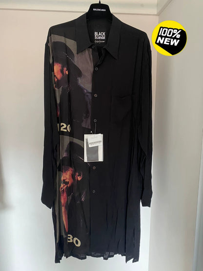 Yohji Yamamoto 20SS Smoking Print Shirt