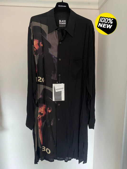 Yohji Yamamoto 20SS Smoking Print Shirt