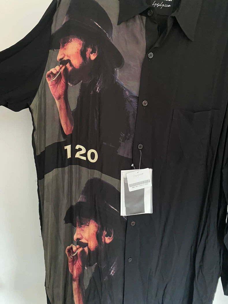 Yohji Yamamoto 20SS Smoking Print Shirt