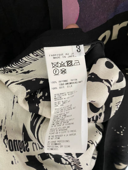 Yohji Yamamoto 20SS Smoking Print Shirt