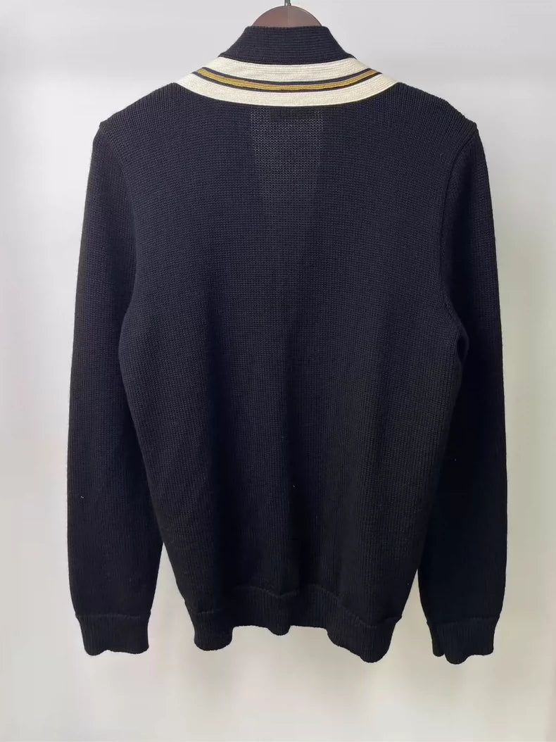 Gucci Black Bee Cardigan