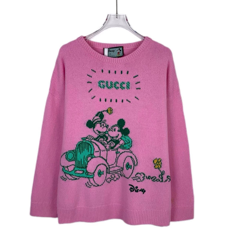 Gucci x Disney Pink Wool Knit Sweater