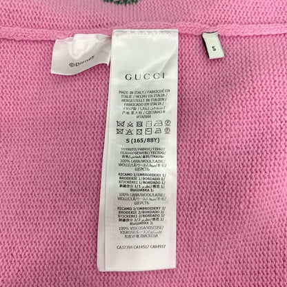 Gucci x Disney Pink Wool Knit Sweater