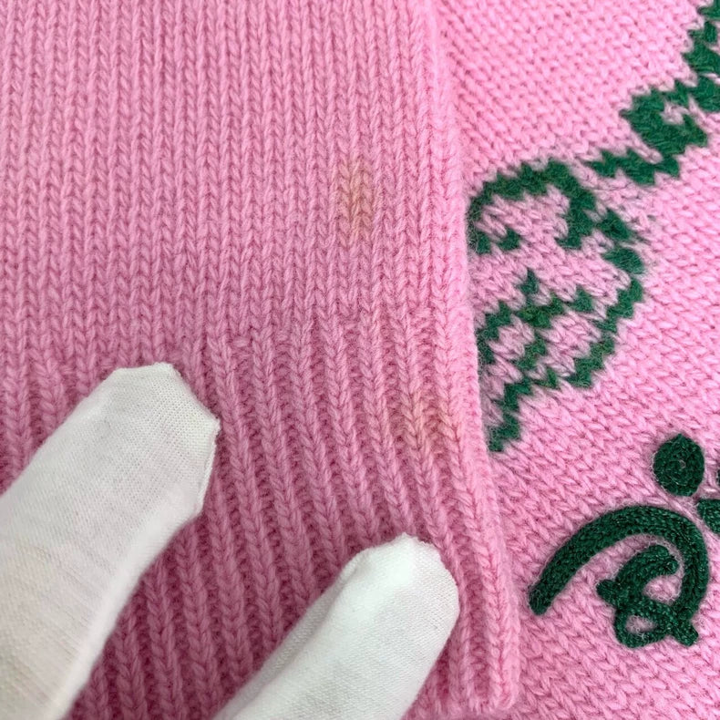 Gucci x Disney Pink Wool Knit Sweater
