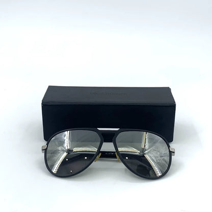Dior Black Logo Sunglasses with Original Box