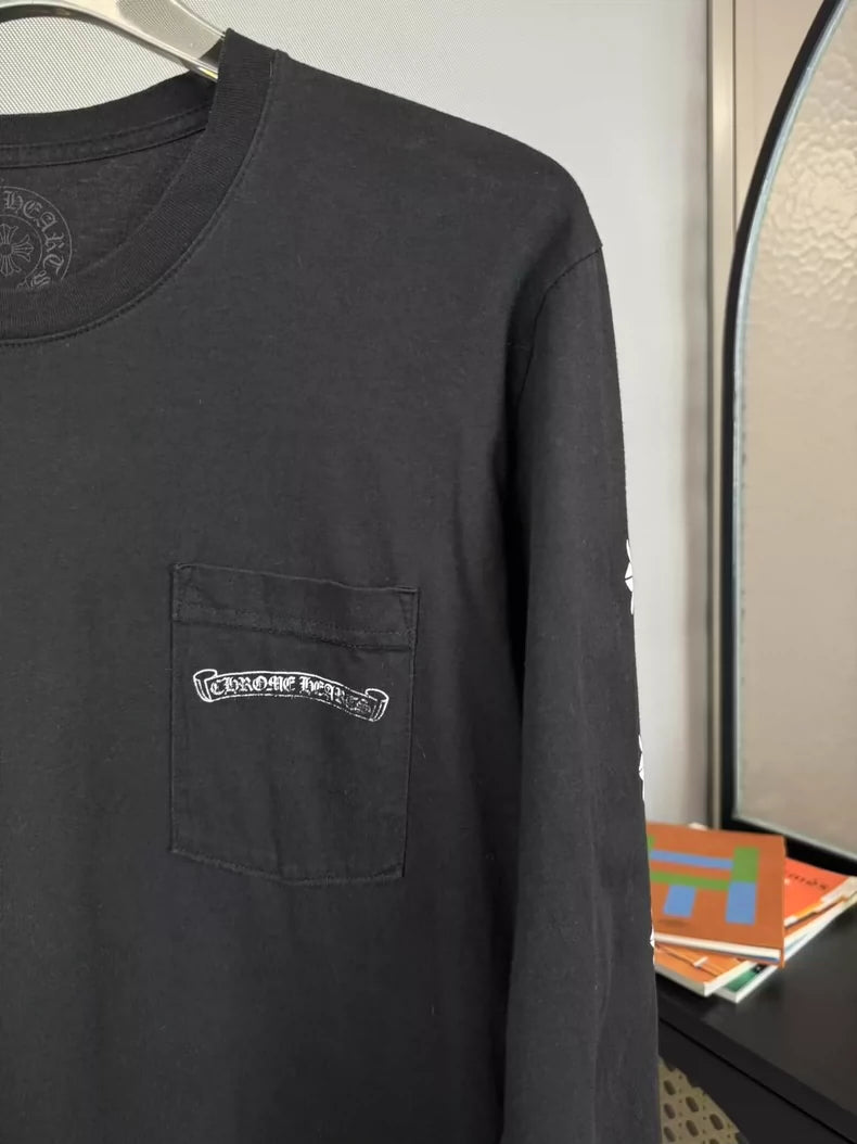 Chrome Hearts Long Sleeve Pocket Shirt