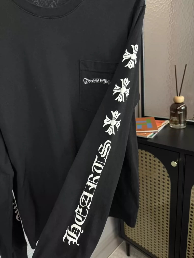 Chrome Hearts Long Sleeve Pocket Shirt