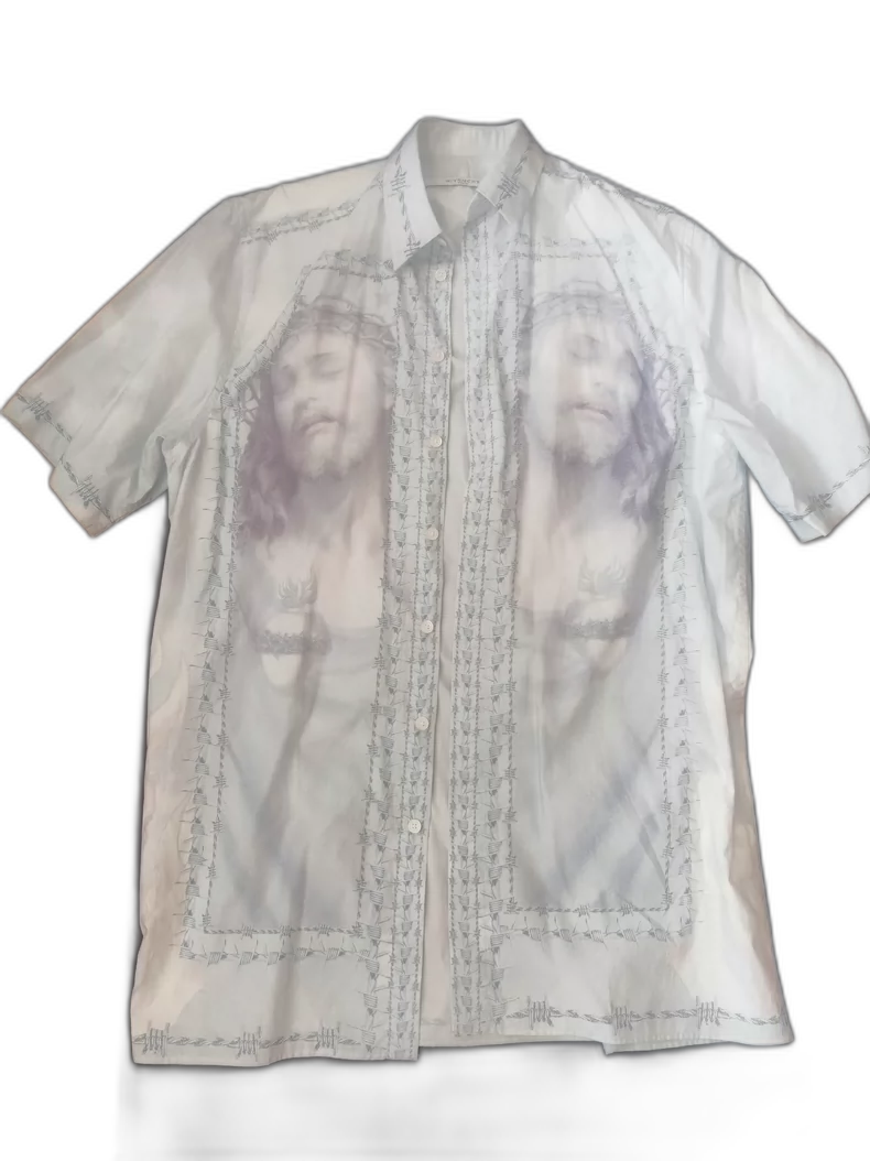Givenchy Runway Oversized Short Sleeve Shirt