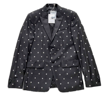 Givenchy Black Star Embroidered Casual Suit-zp