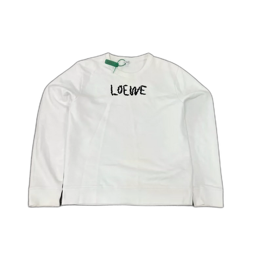 Loewe Embroidered Logo Sweatshirt XL Size