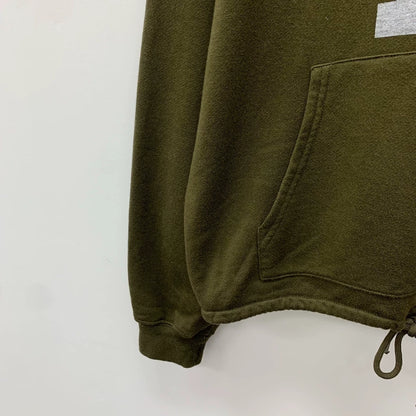 Celine Green Logo Hooded Sweatshirt