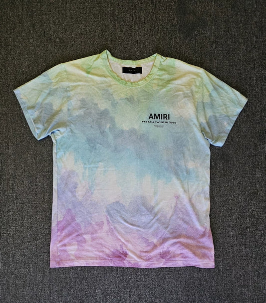 Amiri Men's Oversized Tie-Dye T-Shirt-yf