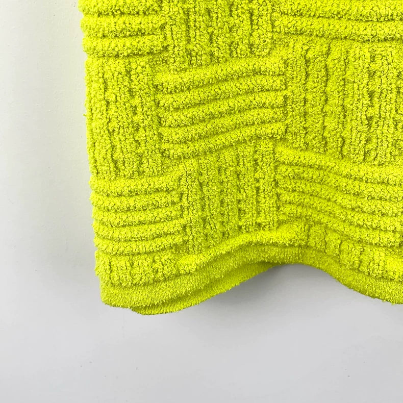 Bottega Veneta Green Cotton Short Sleeve T-shirt-yf