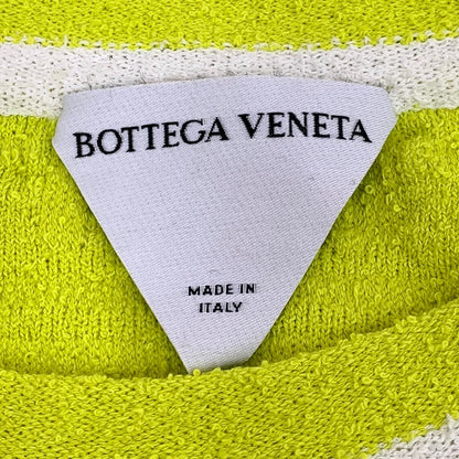 Bottega Veneta Green Cotton Short Sleeve T-shirt-yf