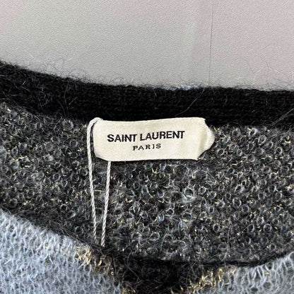 Star Pattern Mohair Sweater Saint Laurent