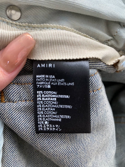 Amiri MX1 Ripped Denim Jeans