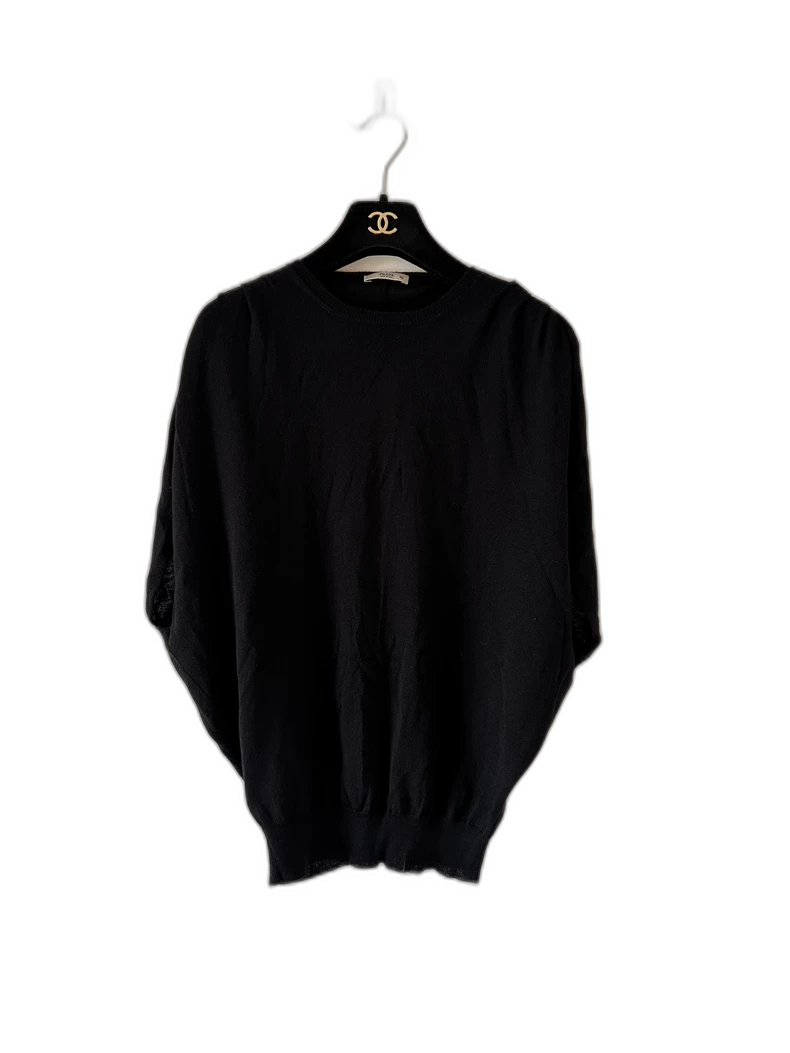 Prada Black Knitted Sweater with Cutouts