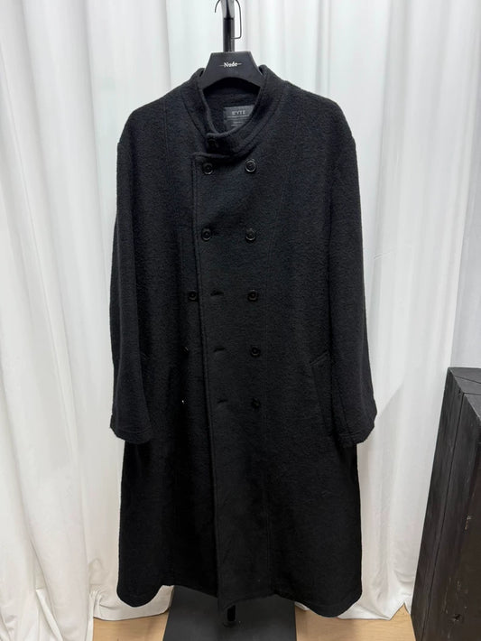 Yohji Yamamoto S'YTE Wool Stand Collar Coat