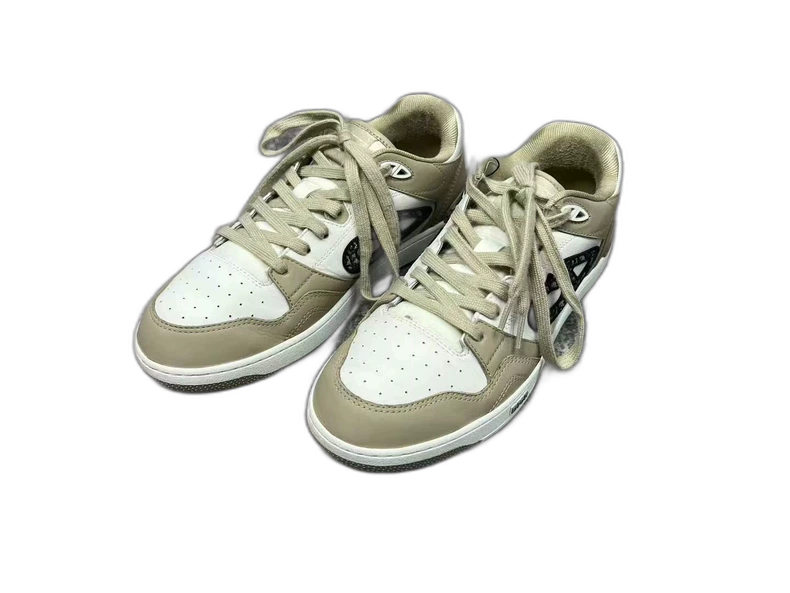 Dior B57 Sneaker in Brown and White