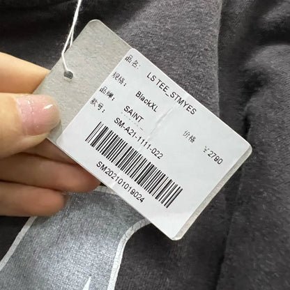 Saint Michael Long Sleeve Logo T-Shirt