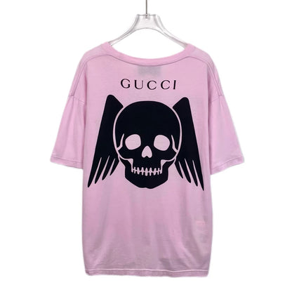 Pink Graphic Print Cotton T-Shirt