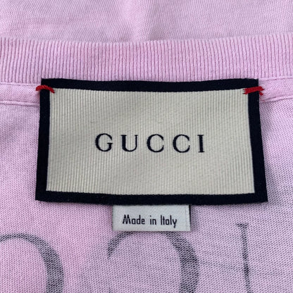 Pink Graphic Print Cotton T-Shirt