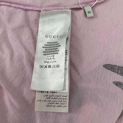 Pink Graphic Print Cotton T-Shirt