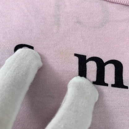 Pink Graphic Print Cotton T-Shirt