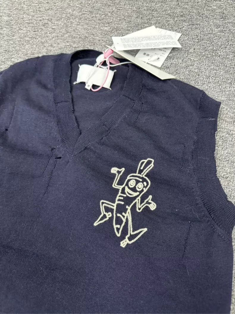 MM6 Margiela Distressed Vest