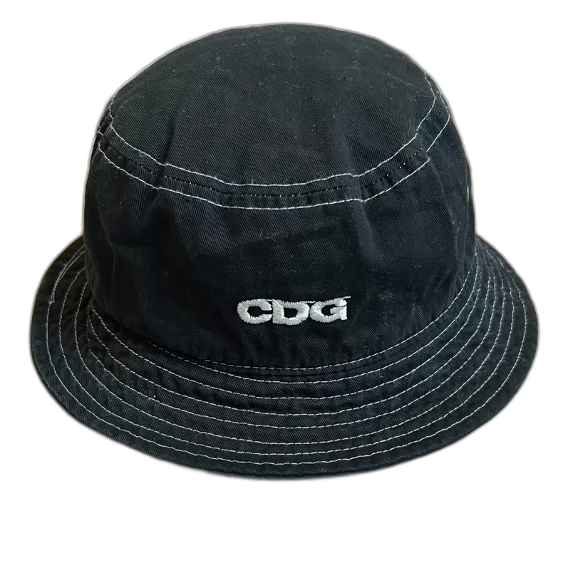 CDG Embroidered Fisherman Bucket Hat