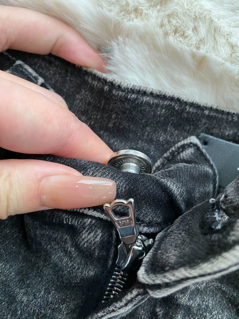 Amiri Black Pink Trackside Jeans