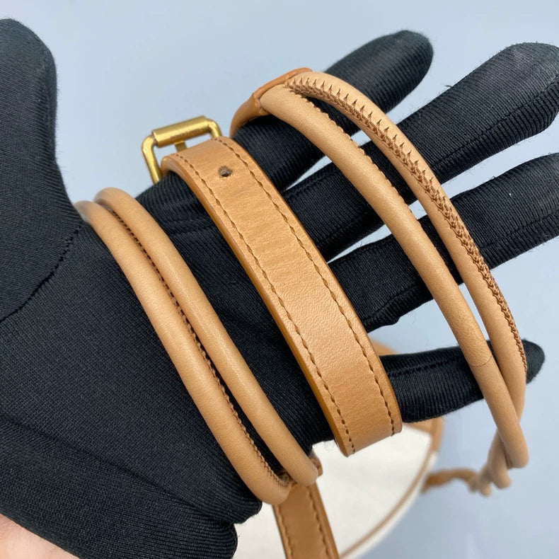 YSL Canvas and Leather Crossbody Bag