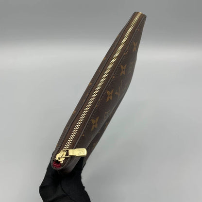 Louis Vuitton Classic Monogram Clutch Bag