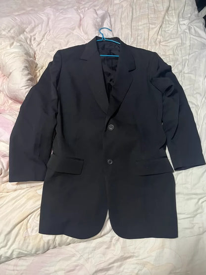Yohji Yamamoto Wool Suit Black Size 2