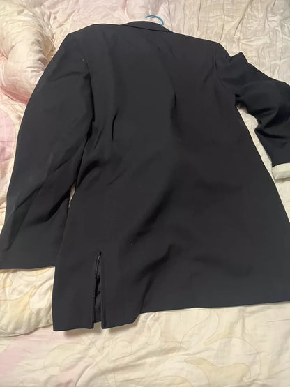 Yohji Yamamoto Wool Suit Black Size 2