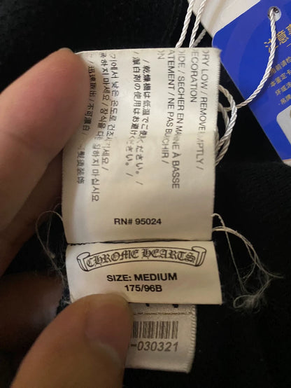 Chrome Hearts Black Cross Pattern Long Sleeve-yf