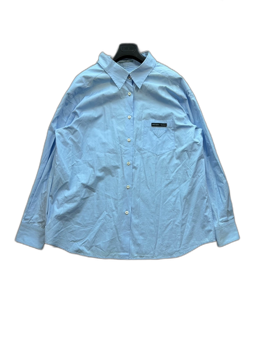 Prada Light Blue Long Sleeve Shirt