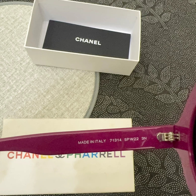 Chanel Pharrell Sunglasses in Red Color